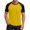 #045 Yellow-A1, variant on T -Shirts for Men Raglan Sleeve Crewneck Elastic Outdoor Tops Basic Short Sleeve Soft Gym Pullover
