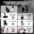 thumbnail image 2 of Resina UV LET'S RESIN blanca y negra, 300 g, para manualidades y joyas, 2 of 6