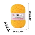 thumbnail image 3 of AYktou Acrylic Yarn Mini Skeins - Cotton Yarn of Soft Lightweight Yarn for Crocheting and Knitting Craft Project,Assorted Crochet Yarn Bulk Kit for Adults and Kids,26 Colors, 3 of 6