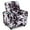 Zebra, variant on Costway Kids Recliner with Cup Holder Adjustable Backrest & Footrest for Boys & Girls Brown
