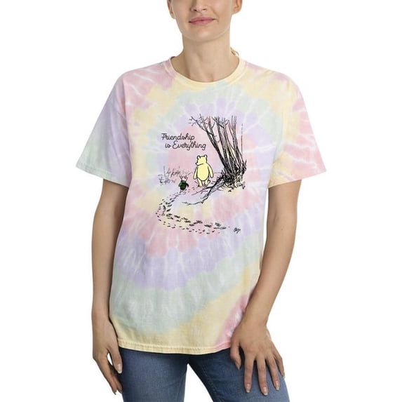 Friendship Bear Tie Dye Spiral Women -Smartprints Designs, Female Medium