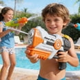 thumbnail image 2 of FEOLGEHLY High-Pressure Water Gun, High Capacity Long Range Water Blasters, High Pressure Summer Outdoor Pool Beach Toys for Water Fight Games, Easy to Use, Non Toxic (Green), 2 of 8