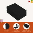 thumbnail image 4 of FabricLA Acrylic Felt Fabric Sheets for Crafts | Precut 9" X 12" Inch (20 cm X 30 cm) Felt Squares | Felt Fabric Sheets for DIY Crafts, Hobby, Costume, and Decoration | Black, 12 Pieces, 4 of 10