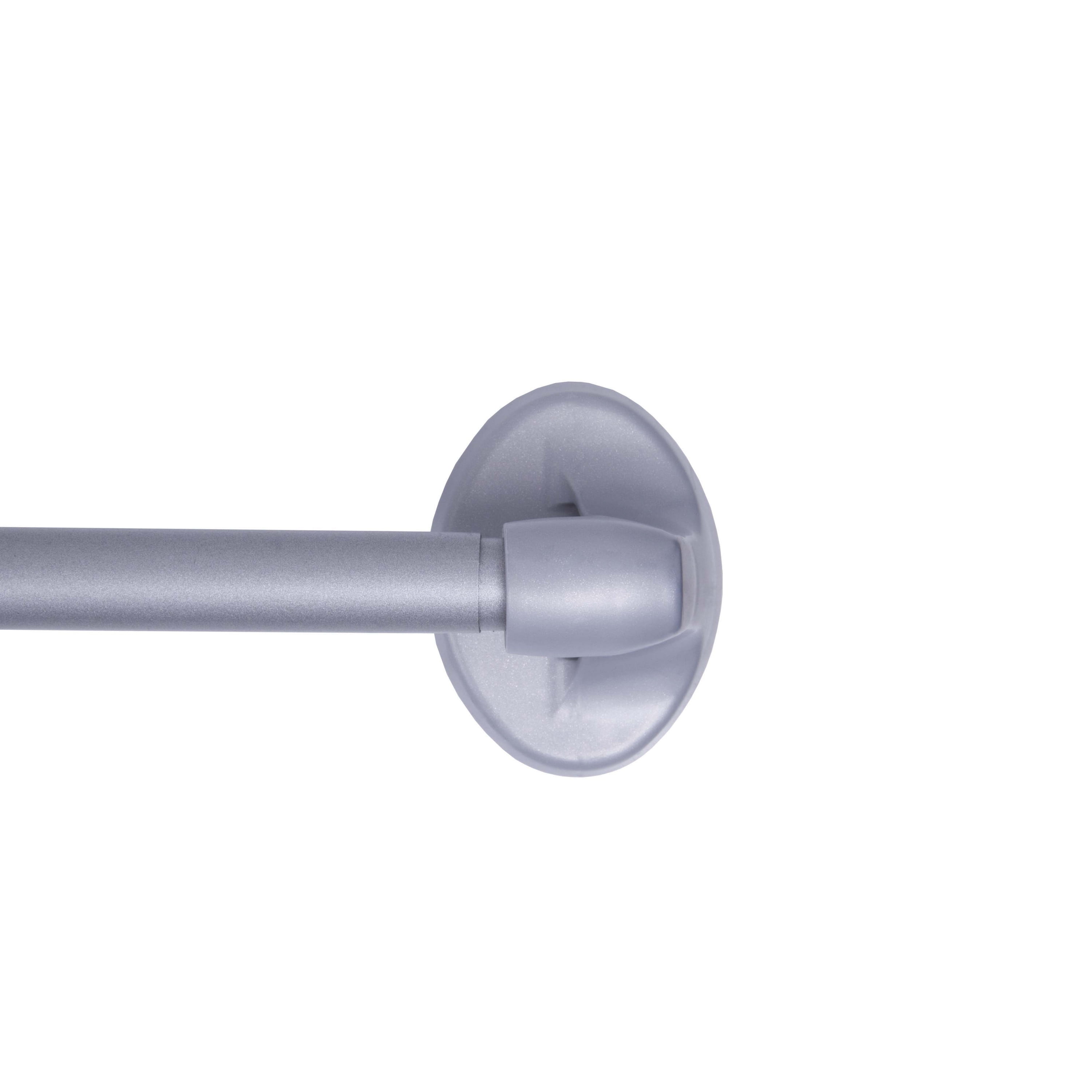 Curtain Rods Finials Silver Magnetic Window Curtain Metal Rod
