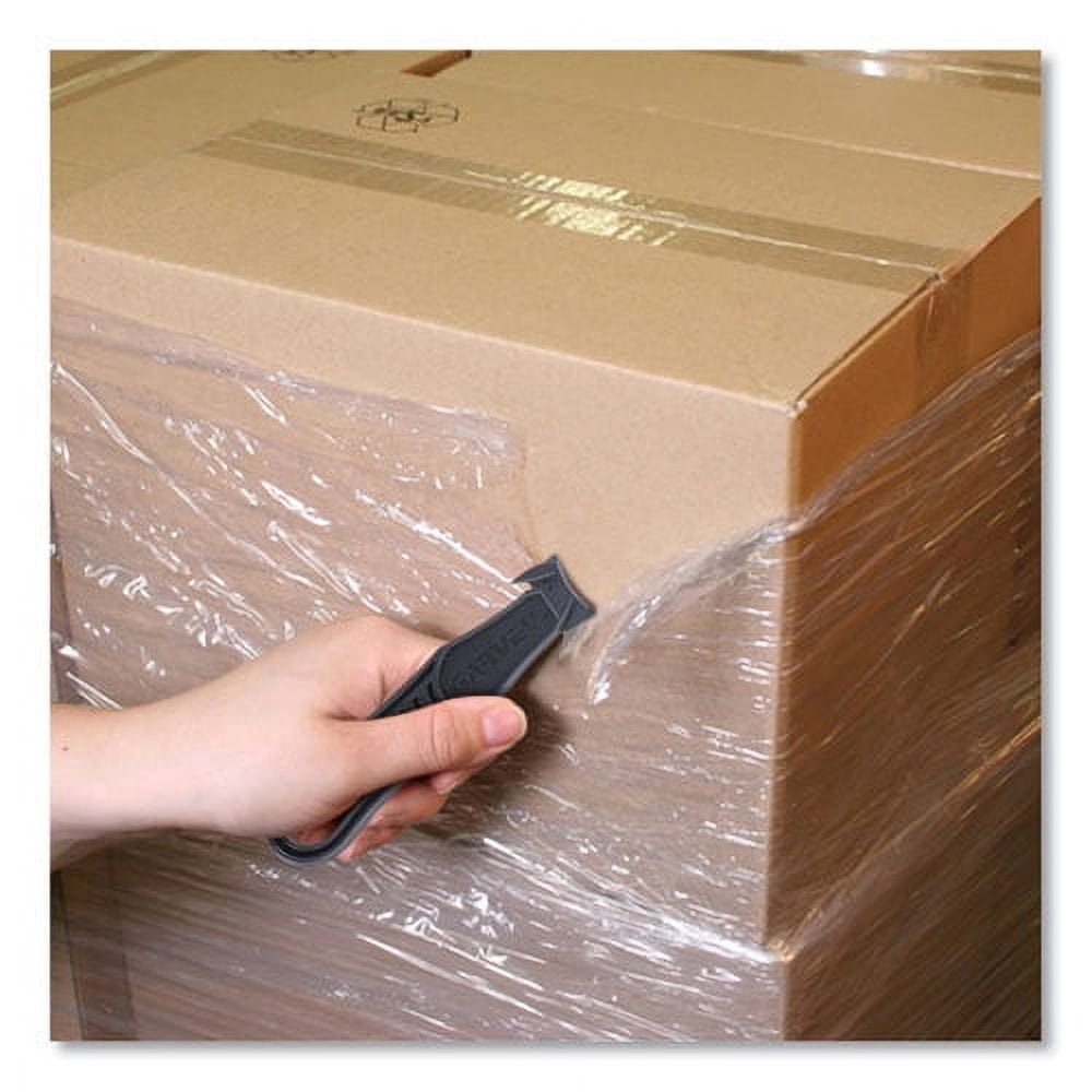 Safety Cutter Box Cutter Knife With Double Shielded Blade, Black, 5/pack | Bundle of 2 Packs