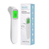 Portable No-Touch Forehead Thermometer, Digital Infrared Thermometer, Touchless Thermometer, Large LED Digits, Quiet Feedback, Easy To Switch Between Fahrenheit And Celsius, Body And Surface Mode