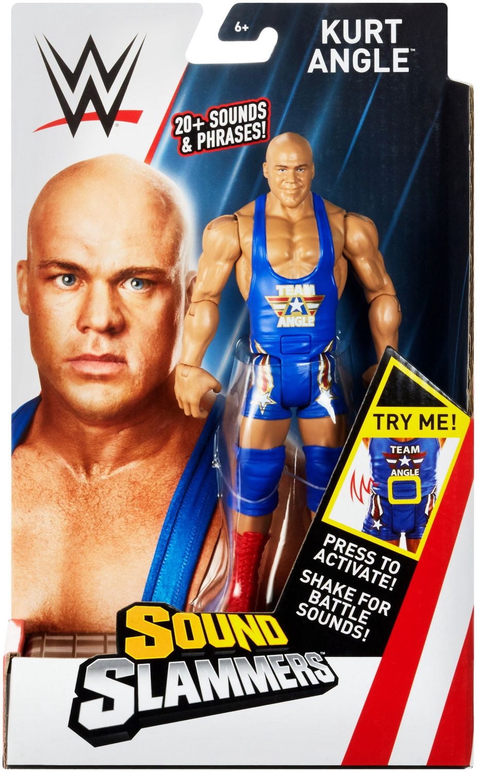WWE Sound Slammers Kurt Angle Action Figure