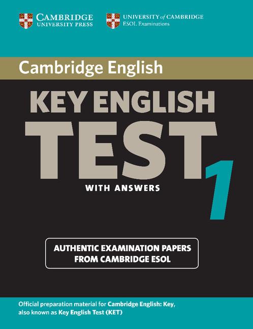 Cambridge Books For Cambridge Exams Cambridge Key English Test 1 With Answers Examination