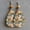 #4, variant on Ethnic Colorful Flower Leaf Pattern Wood Beads Teardrop Statement Earrings