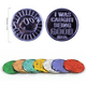 thumbnail image 5 of Moneda de recompensa, cara sonriente, moneda de oro, moneda de la suerte, accesorios de juego, moneda de plástico, moneda de la felicidad, moneda de juguete de Navidad para fiesta, 5 of 5