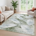 thumbnail image 6 of Addison Rugs Mayfield Premium Machine Washable Transitional Floral Aloe Rectangle Rug, 8' x 10', 6 of 6