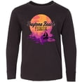 thumbnail image 3 of Inktastic Daytona Beach Florida Sunset Long Sleeve Youth T-Shirt, 3 of 5