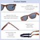 thumbnail image 4 of Lentes de Sol Flexibles Polarizados para Bebé COCOSAND con Lente Gris, 4 of 6