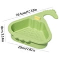 thumbnail image 3 of Faucet Hanging Filter Basket, Kitchen Sink Drain Basket Swan, Kitchen Sink Drain Strainer Basket, Corner Sink Strainer for Kitchen Sink Food Catcher Filter,Green, 3 of 9