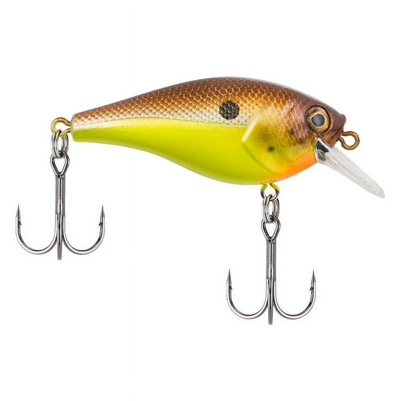 Berkley SquareBull Fishing Lure, Brown Mustard, 3/8 oz
