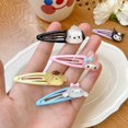 thumbnail image 3 of Sanrio Kawaii BB Clip Anime Hello Kitty Kuromi My Melody niños niñas horquilla Clip moda lindo accesorios para el cabello regalos, 2 paquetes, 3 of 4