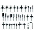 thumbnail image 2 of Juego de brocas para fresar madera BOSCH RBS030MBS, 30 piezas, con punta de carburo, 2 of 8