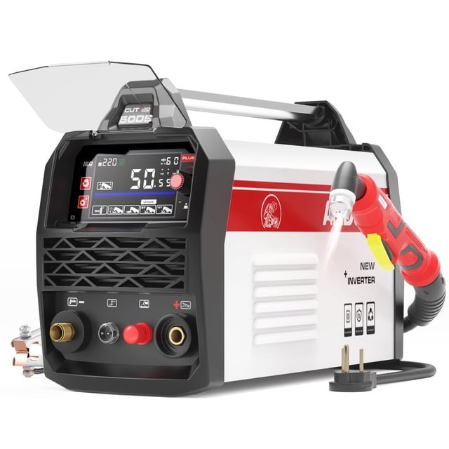 Cortadora de Plasma ANDELI 50A Pilot Arc 110/220V Pantalla LED