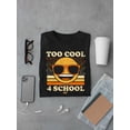 thumbnail image 3 of Too Cool 4 School - Retro Emoji Sunglasses Graphic Men's T-shirt, 3 of 4