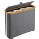 thumbnail image 2 of Fiudx Cesta para Papel Higiénico, Diseño de Ventana Transparente, Base Antideslizante, Tela Retráctil, Fácil Acceso, Organizador para Baño o Sala de Estar, Tapa Resistente, Tamaño 45 X 15 X 35 Cm, 2 of 6