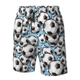 thumbnail image 4 of Balery Football Soccer Ball Traje de Baño Estilo Hawaiano para Hombre, Shorts de Secado Rápido con Bolsillos-3X-Large, 4 of 6