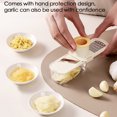 thumbnail image 3 of HCBY 3-in-1 Manual Food Chopper - Stainless Steel Hand Crank Grinder with Interchangeable Blades for Ginger, Garlic, Vegetables and Herbs(Green,6.1"x1.57"x5.1"), 3 of 6