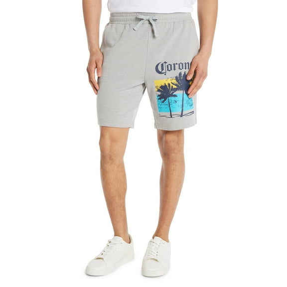 Corona Men's & Big Men's Graphic Jogger Shorts, Sizes XS-3XL