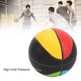 thumbnail image 4 of Ballon de Basketball d'Extérieur, Taille 7 Ballon de Basketball pour Jeunes Épaissi en PU pour Compétition, 4 of 7