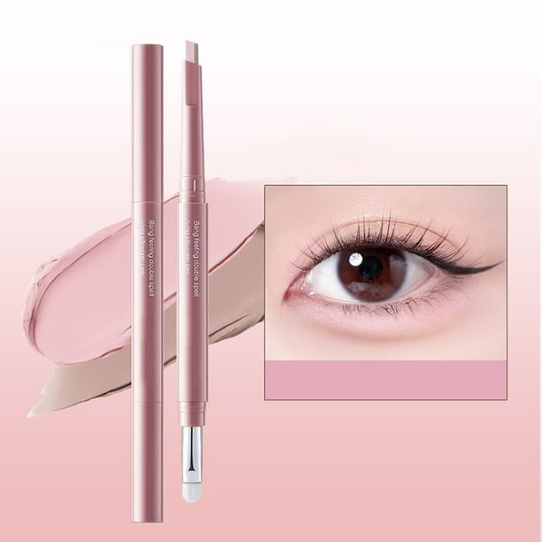Lápiz iluminador para debajo de los ojos 2 en 1 Sleeping Silkworm Pen