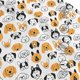 thumbnail image 3 of Fotbe Dog Faces Gorro Clásico de Béisbol, Gorra Ajustable con Broche Snapback, Gorro de Exterior de Algodón Suave, 3 of 6