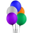 thumbnail image 1 of Reusable Balloon Cluster Kit With Ground Spike - Multi Color Balloons - No Helium - Weatherproof Balloons - 5 Durable Balloons And Pole Kit Included, 1 of 4