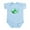 Sky Blue, variant on CafePress - Gecko Infant Bodysuit - Baby Light Bodysuit, Size Newborn - 24 Months