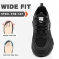 thumbnail image 3 of Sogetch Steel Toe Work Shoes for Men Women Lightweight Breathable Safety Shoes, 3 of 6