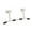 White, variant on DYNWAVECA Pull-up Bar Pull Rod Bodybuilding Equipment Anti-slip Fixed Fitness Single Bar Sport Traction Bar for Indoor Adults Women Men White