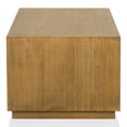 thumbnail image 4 of Furniture of America Robbs Modern Bottom Shelf Coffee Table, Medium Oak, 4 of 6