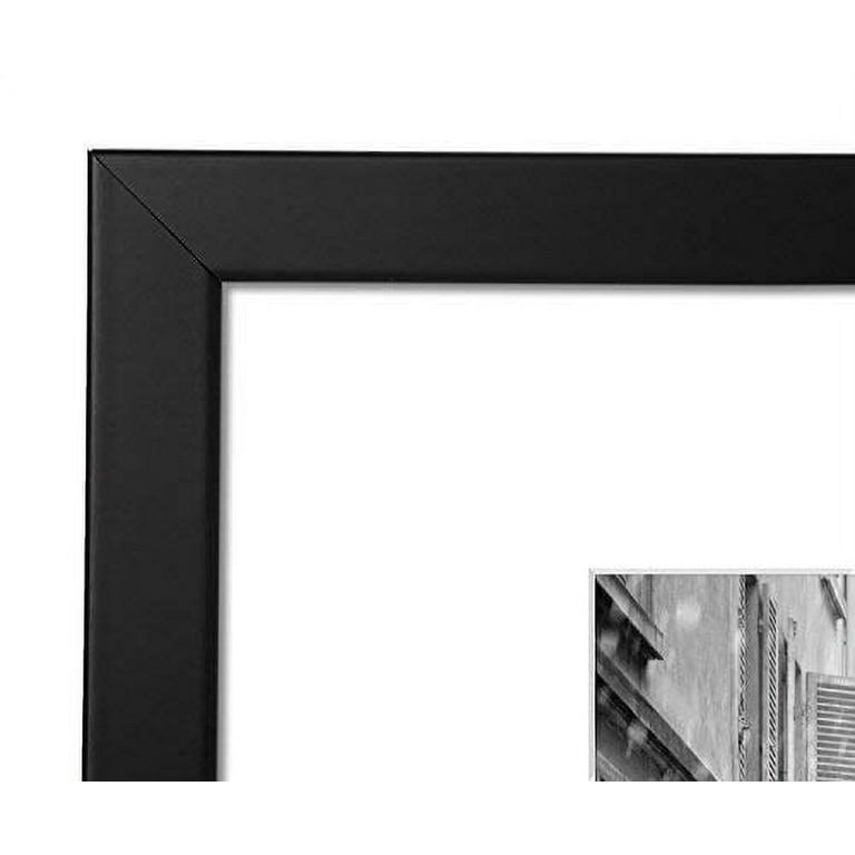 10 Piece Black MDF Wood Picture Frame Collage Set with Tempered Glass –  FrameWorks