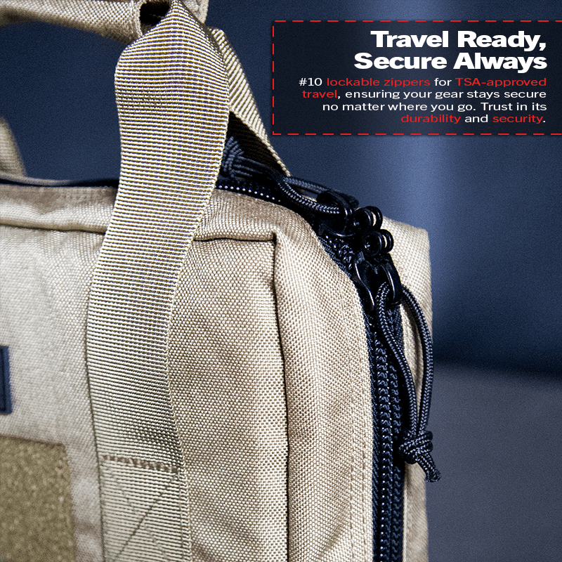 DDT Viper Padded Double Pistol Case, Color Tan