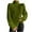 Green, variant on Fengactive Women's Turtleneck Sweaters Slouchy Knit Sweater Winter Fashion Cable Weaving Long Sleeve Pullover