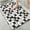 Black and White Cat Pattern, variant on 1pc Rainbow Unicorn Head Bathroom Rug Bathroom Decor and Accessories- Durable,Anti Slip,And Quick Drying,Suitable For Indoor/outdoor Use - Perfect For Bathrooms,Bedrooms,Kitchens