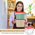 thumbnail image 3 of Contenedor de almacenamiento de alimentos Suclain Square Policarbonato 6L, 3 of 6