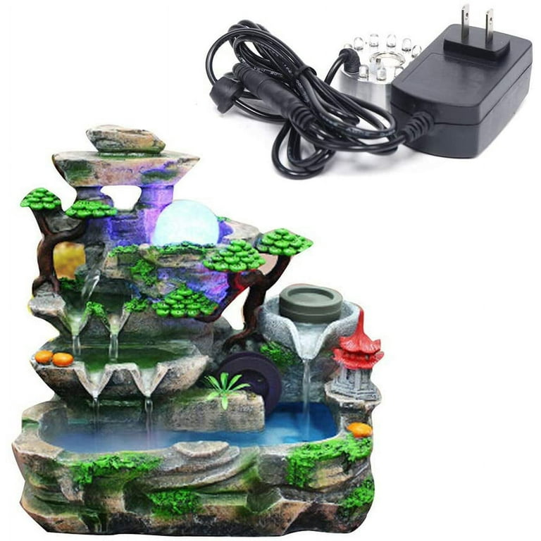 Buy Wholesale- Home Accessories Indoor Resin Tabletop Waterfall  Fountain,home Decoration Accessories -- Rustic Water Fountain Indoor from  Xiamen Flowechoing Crafts Co.,Ltd, China