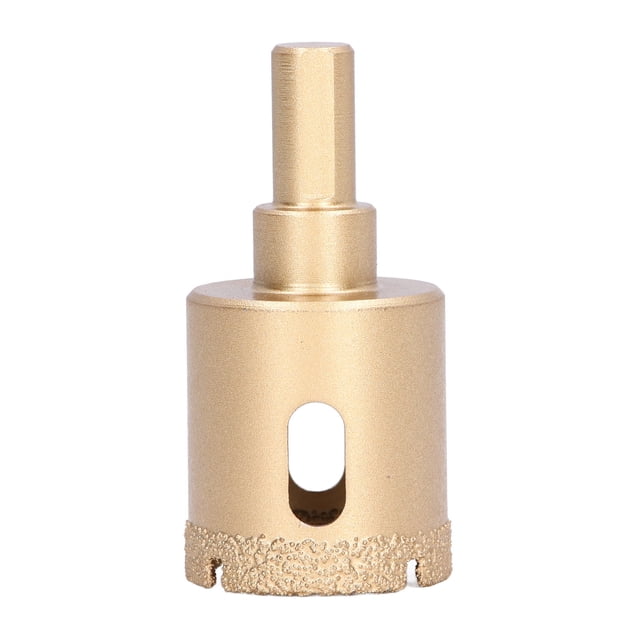 Broca de diamante Sierra Agujero hueco Broca de diamante Núcleo soldado Agujero Sierra Cortador hueco para azulejo de vidrio Granito Mármol Porcelana(32mm)