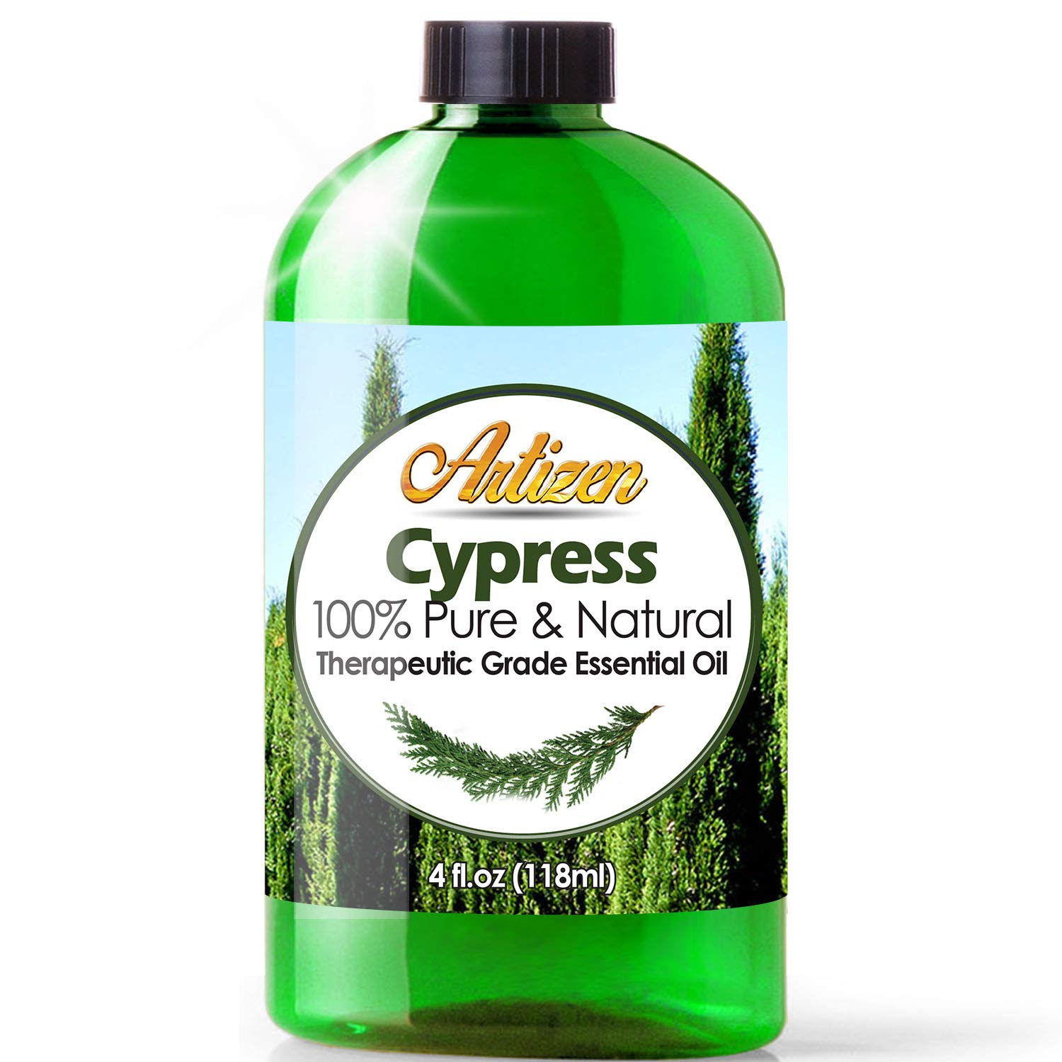 Artizen Cypress Essential Oil (100 Pure & Natural UNDILUTED