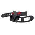 thumbnail image 2 of Rotational Bike Flashlight Mount Holder Adjustable Lightwight Rubber HandleBar Extender Bike Bracket Clip Clamp (Black), 2 of 3