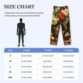 thumbnail image 4 of Disketp Elegant Still Life Roses Men's Pajama Pants - Ultra Soft Fleece Sleep and Lounge Pants (Size: S-XXL)-X-Large, 4 of 6