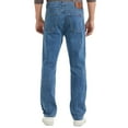 thumbnail image 2 of Coevals Club Men's Straight Leg Classic 5-Pocket Casual Work Jeans 32L 1# Vintage Blue 42, 2 of 8