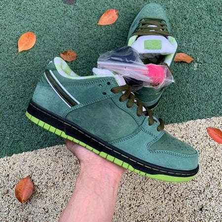 

Concepts Low Pro QS Skateboard Shoes Purple Lobster CNPTS Diamond Su Green Blue Fashion Designer Casual Sports Pine Green