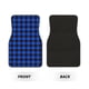 thumbnail image 2 of Fotbe Buffalo Plaid Blue Black Juego de 4 Tapetes para Auto con Estampado – Alfombrillas de Goma Reforzada, Diseño Antideslizante, Protección para Todo el Año – Vehículos, Autos, Camionetas y SUVs, 2 of 7