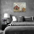 thumbnail image 6 of Rooster Kitchen Decor Wall Art Rustic Farmhouse Chicken Barn Pictures Wall Decor Country Inspirational Quotes Canvas Prints Home Office Decorations For Bathroom Dinning Room Framed 16"x12", 6 of 6