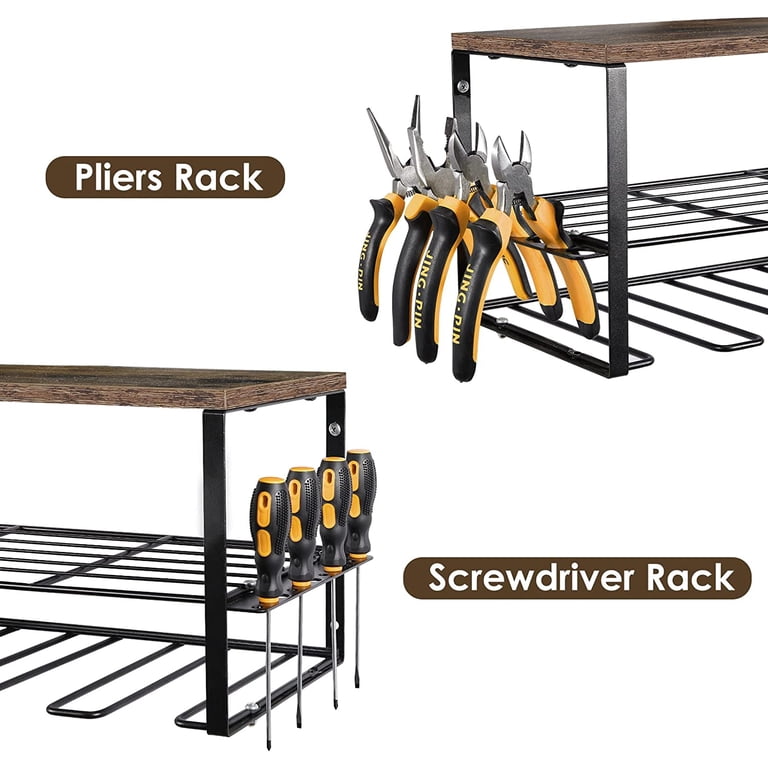 Oumilen Wall Mounted Power Tool Organizer Rack photo 4